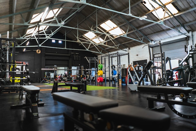 image of a local barn style gym, made by Windsor Workout Equipment